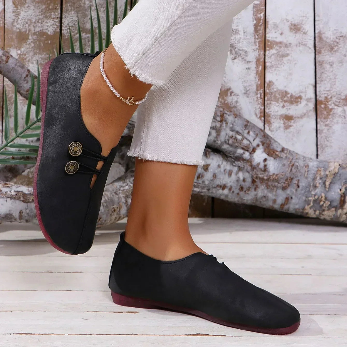 DORA WILDLEDER LOAFER