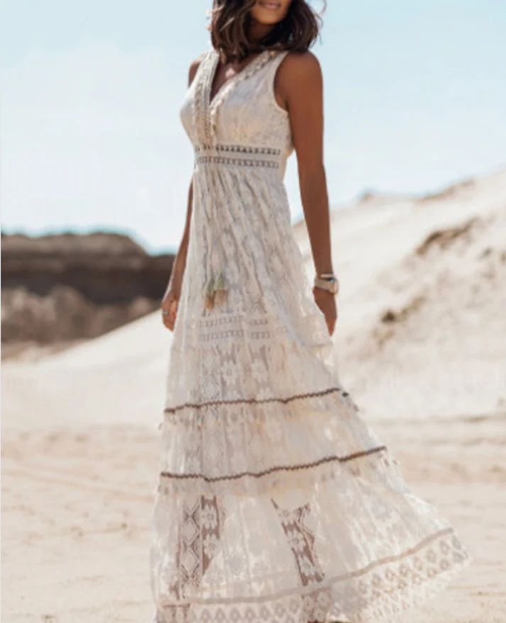 Cecilie - Bohemian Maxi Dress