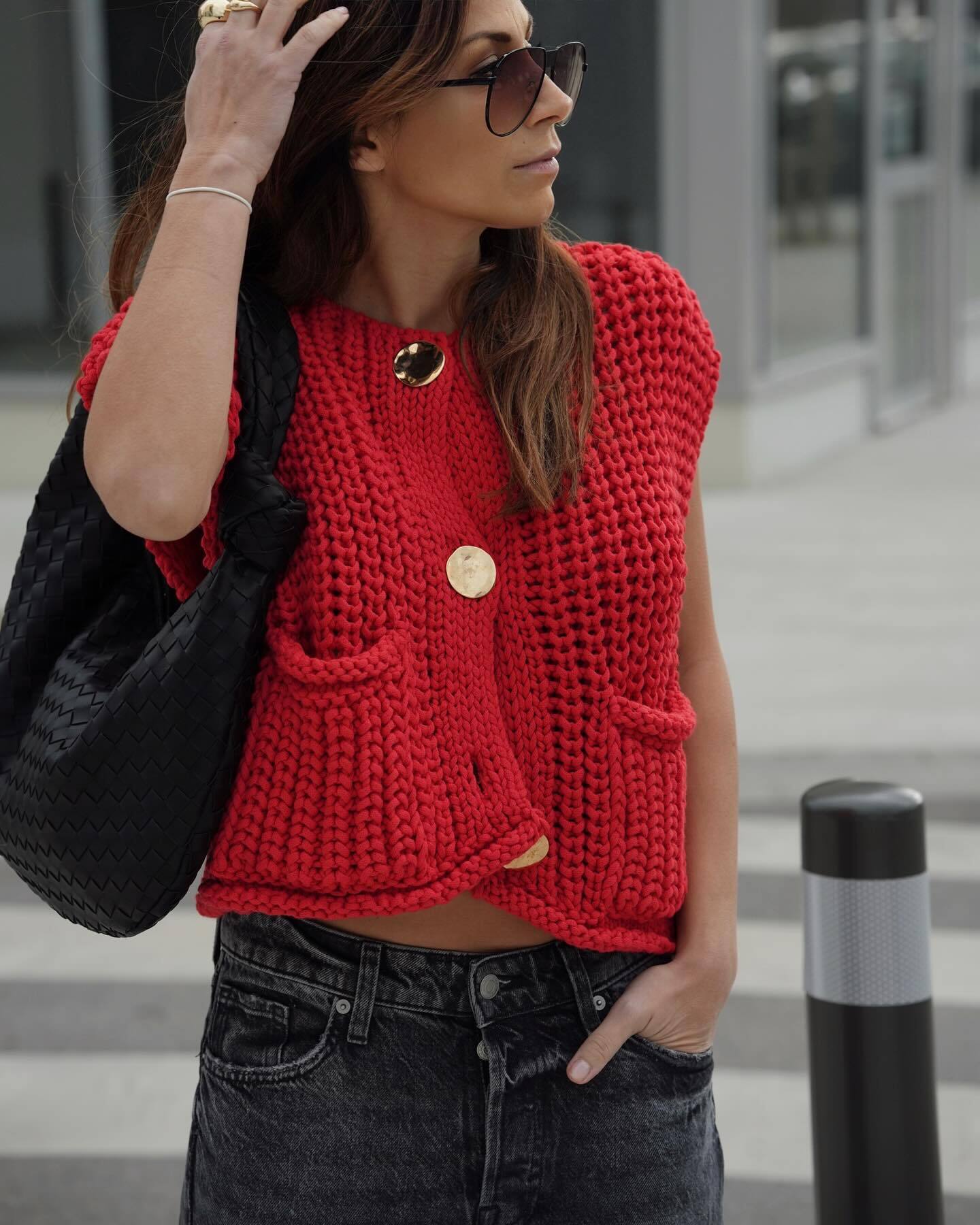 MAELYS | STRIKKET GILET