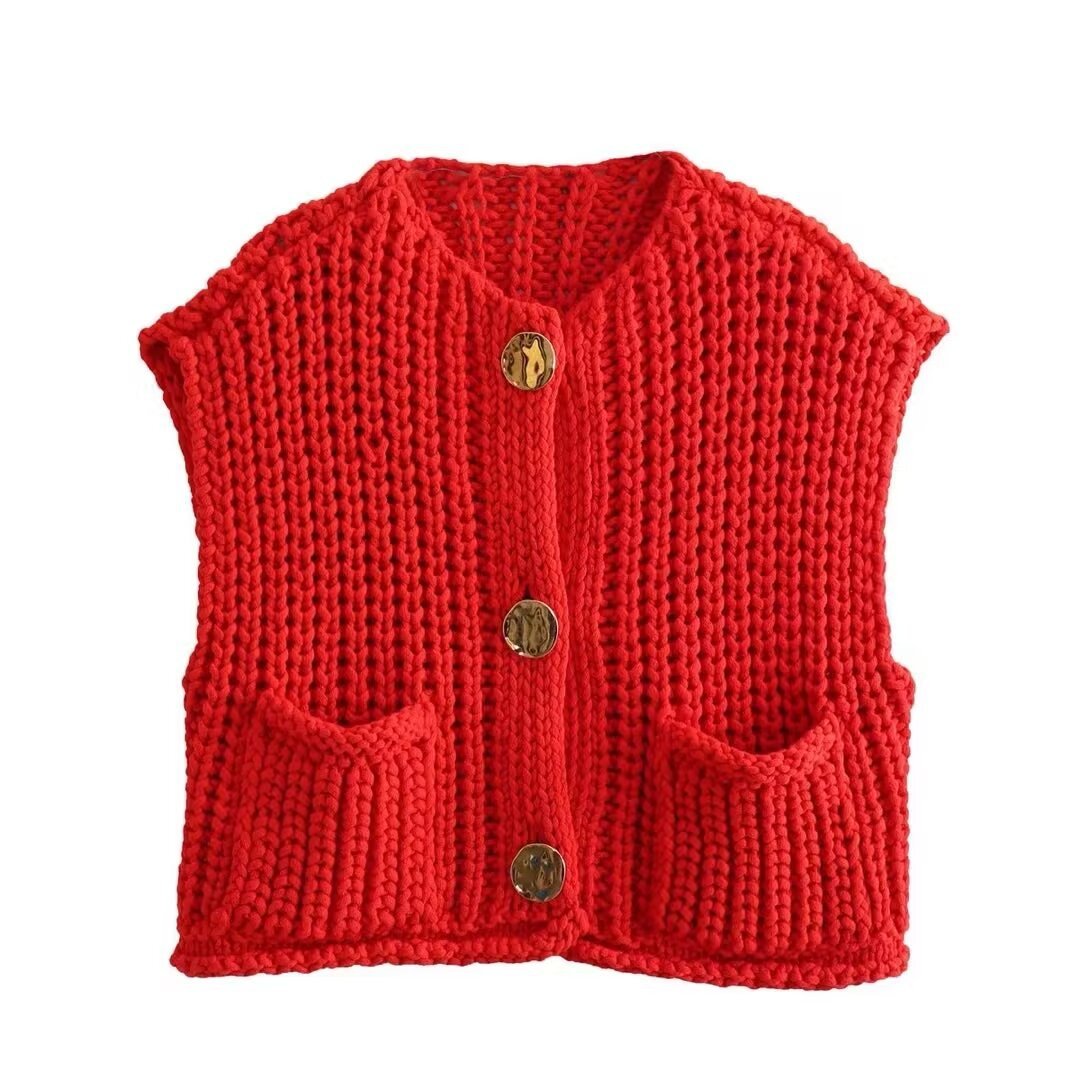 MAELYS | STRIKKET GILET