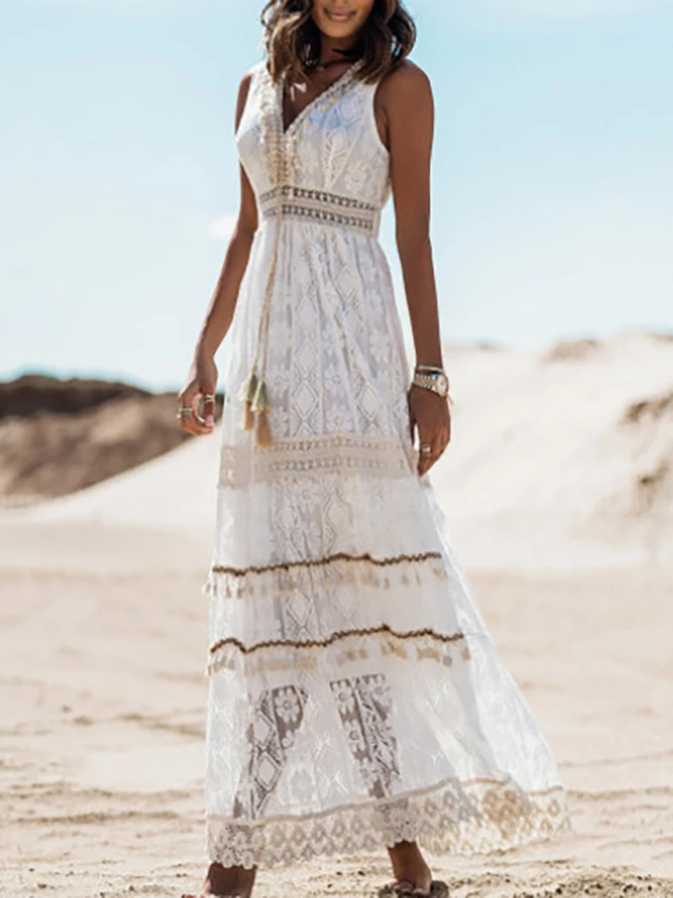 Cecilie - Bohemian Maxi Dress