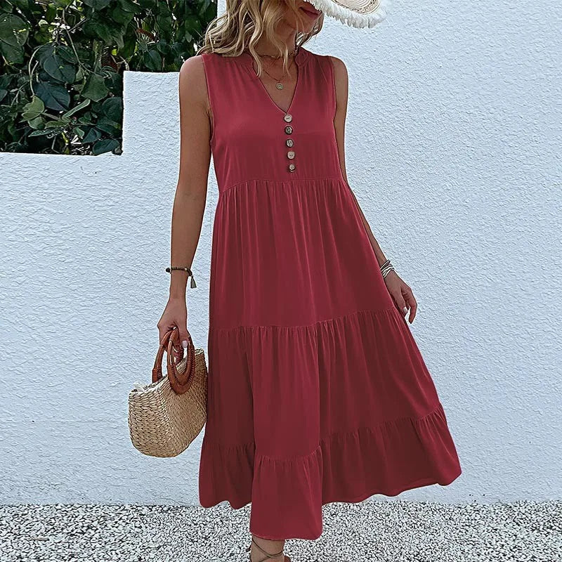 Alma | Flowing Maxi Dress