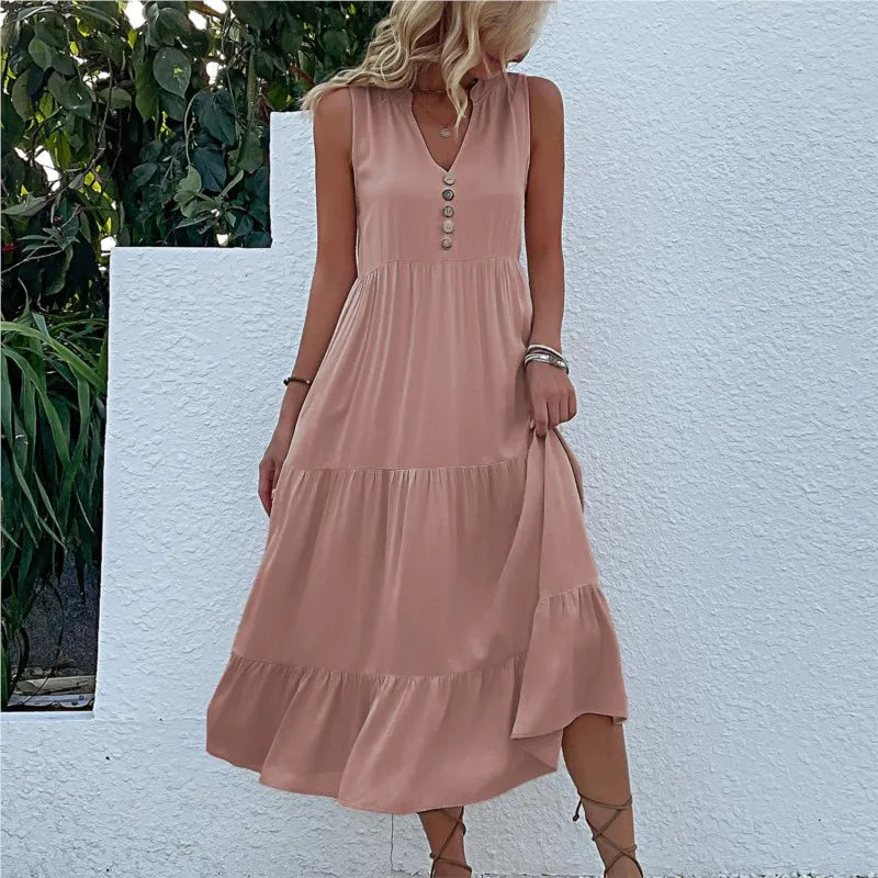 Alma | Flowing Maxi Dress