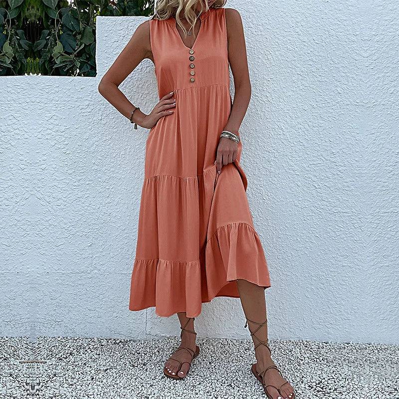 Alma | Flowing Maxi Dress