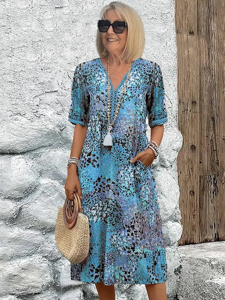 Nina | Vivid Midi Dress (Buy One, Get One Free)