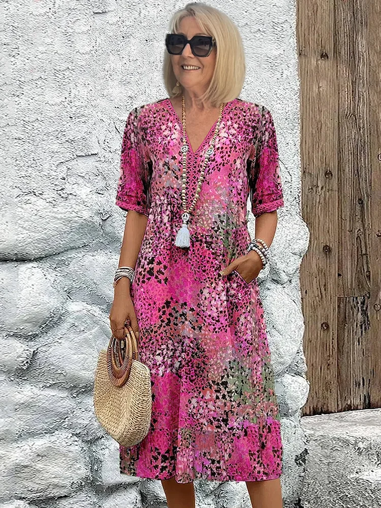 Nina | Vivid Midi Dress (Buy One, Get One Free)