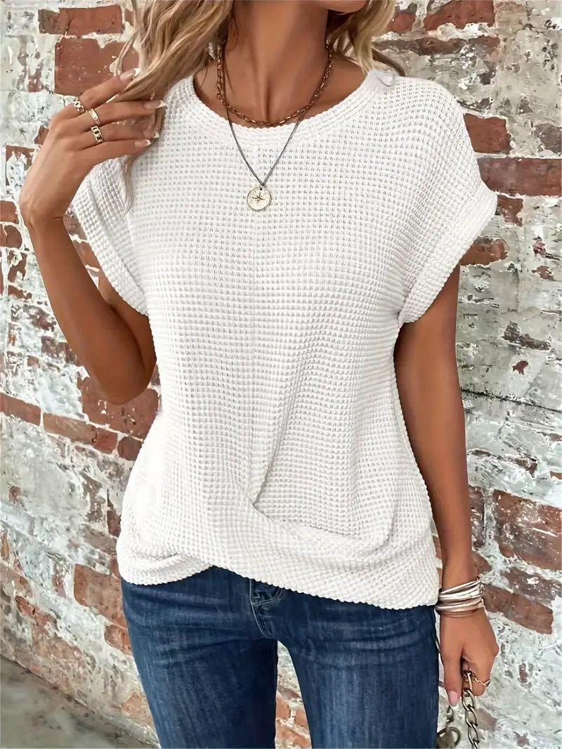 Mirelle | Tidløs Bluse med Subtil Elegance