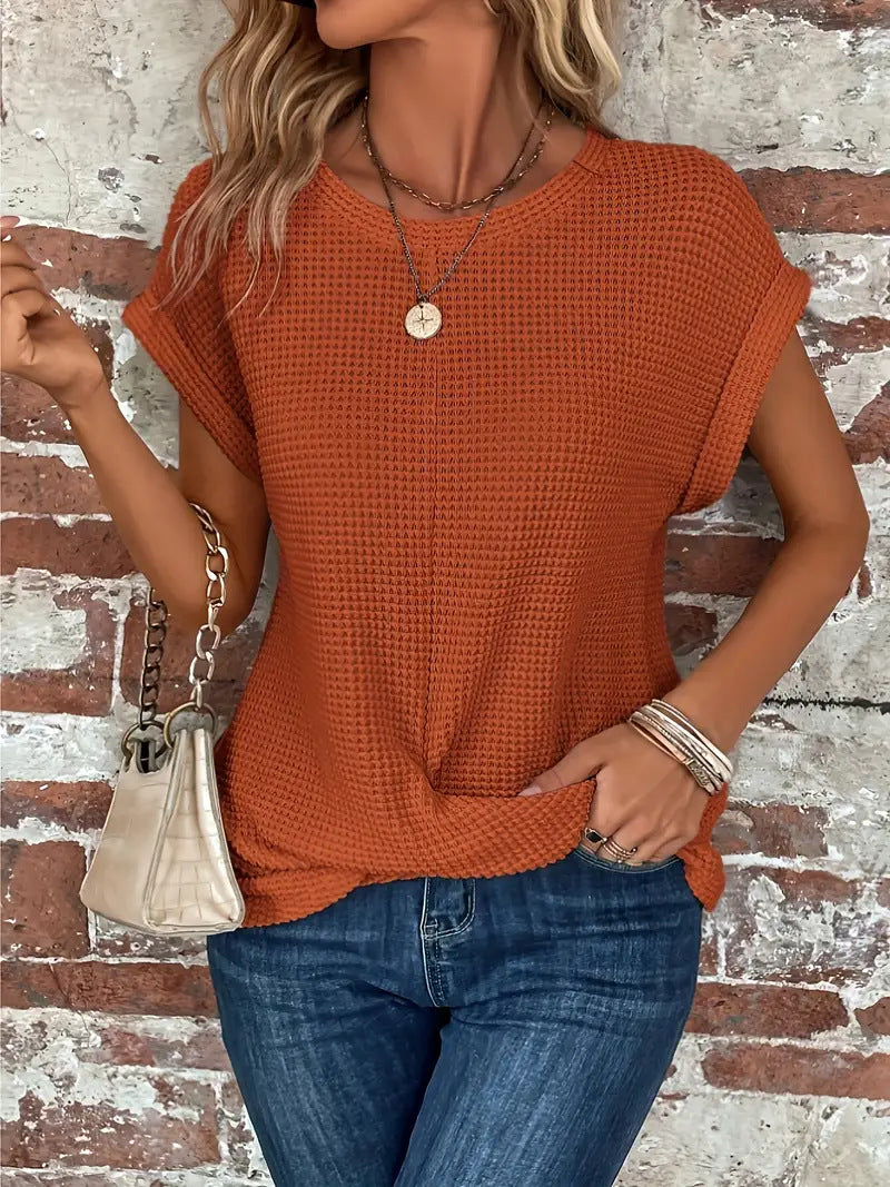 Mirelle | Tidløs Bluse med Subtil Elegance
