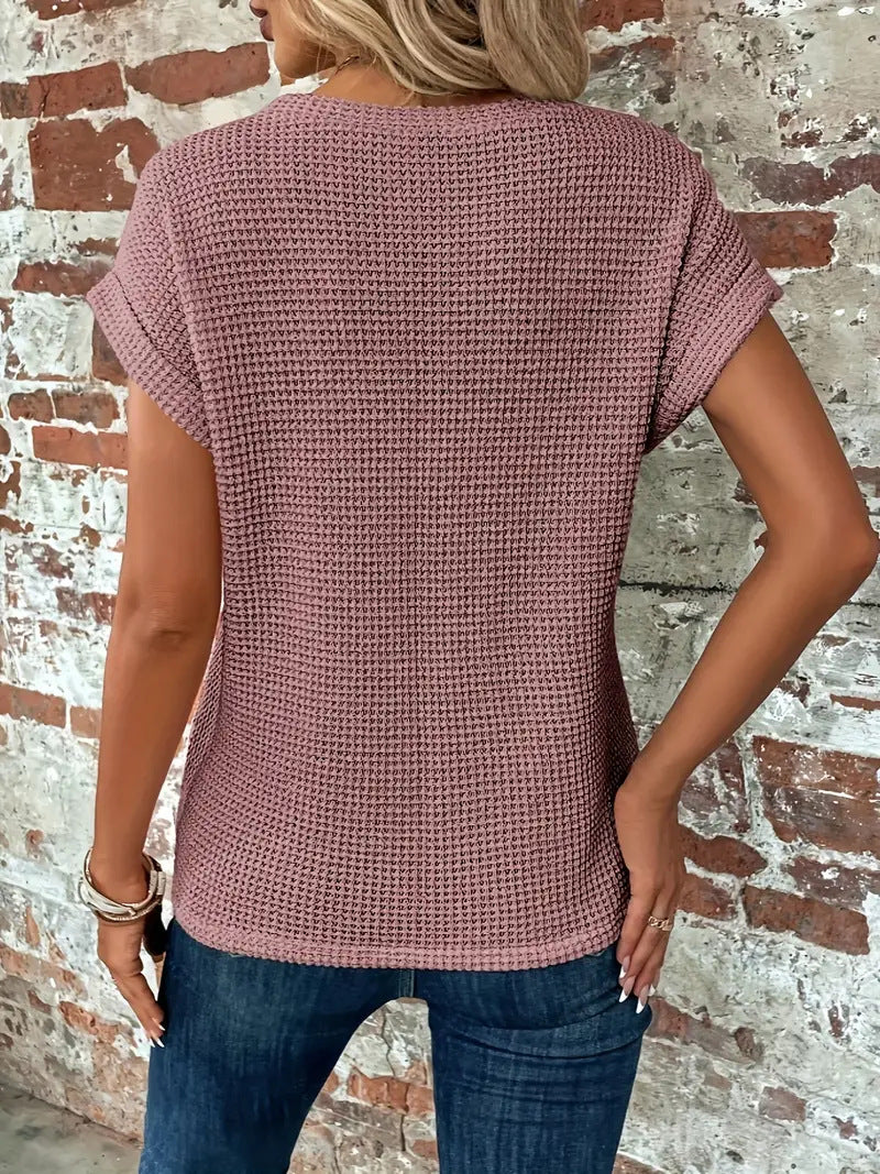 Mirelle | Tidløs Bluse med Subtil Elegance