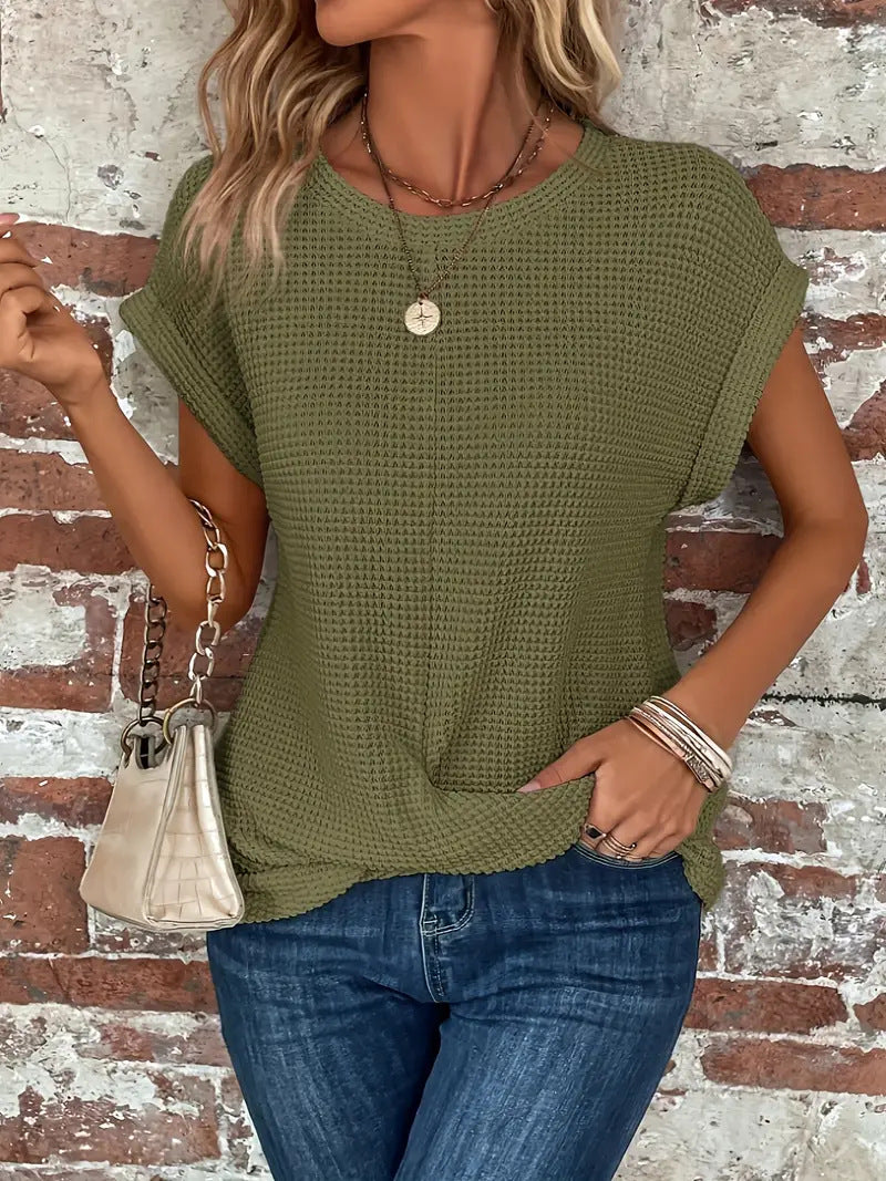 Mirelle | Tidløs Bluse med Subtil Elegance