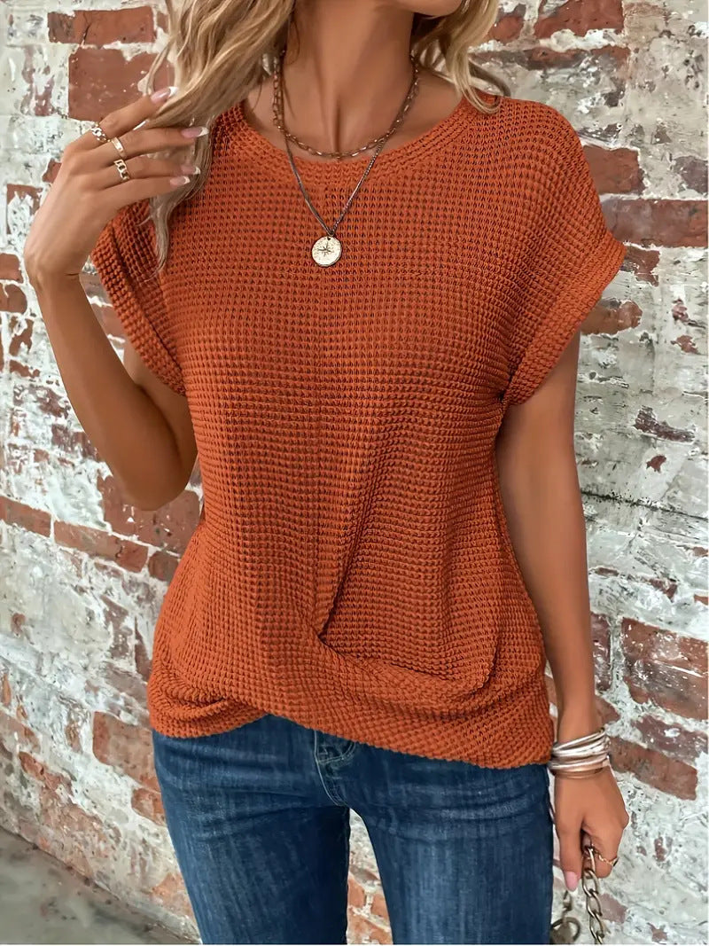 Mirelle | Tidløs Bluse med Subtil Elegance